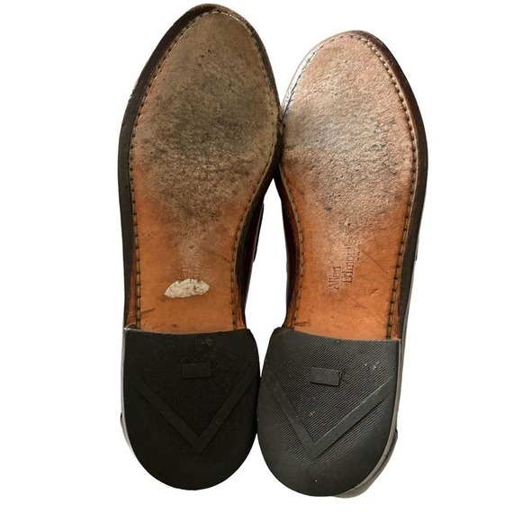 Allen Edmonds MAXFIELD Tassel Dress LOAFERS 10B BRAIDED LEATHER TRIM ITALY!
